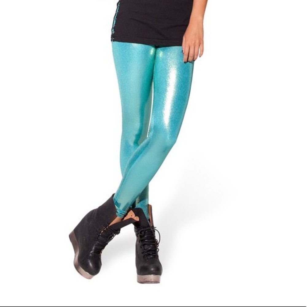Black Milk Juicy Minty Fresh Leggings Medium